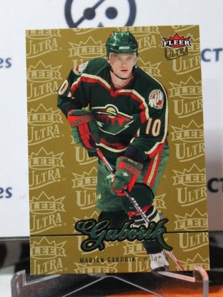 2007-08 FLEER ULTRA MARIAN GABORIK # 104 MINNESOTA WILD  NHL HOCKEY CARD