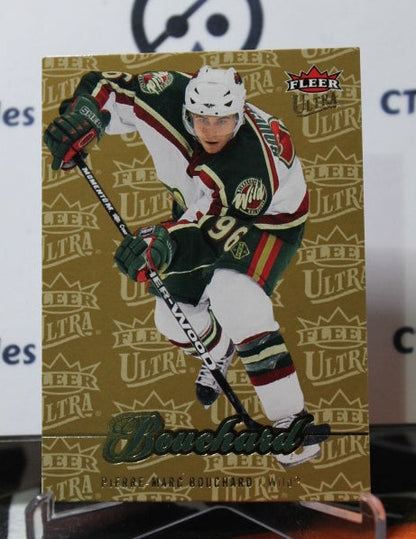 2007-08 FLEER ULTRA PIERRE-MARC BOUCHARD # 101 MINNESOTA WILD  NHL HOCKEY CARD