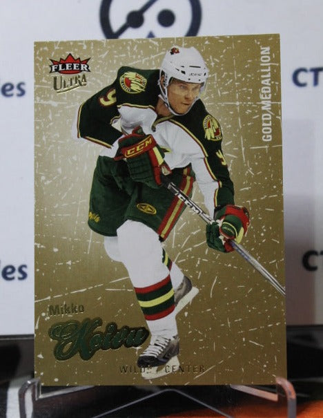 2008-09 FLEER ULTRA MIKKO KOIVU # 169 MINNESOTA WILD  NHL HOCKEY CARD