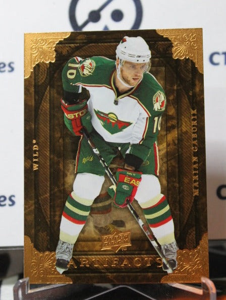 2008-09  UPPER DECK ARTIFACTS MARIAN GABORIK # 51  MINNESOTA WILD  NHL HOCKEY CARD