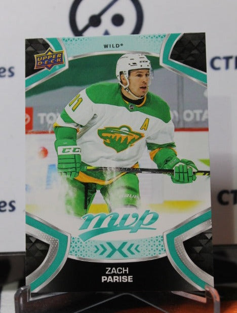 2021-22 UPPER DECK MVP ZACH PARISE # 111  MINNESOTA WILD  NHL HOCKEY CARD