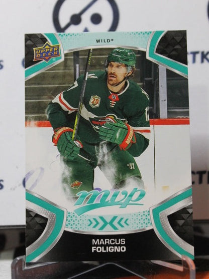 2021-22 UPPER DECK MVP MARCUS FOLIGNO # 117  MINNESOTA WILD  NHL HOCKEY CARD