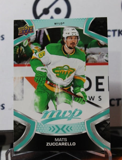 2021-22 UPPER DECK MVP MATS ZUCCARELLO # 36  MINNESOTA WILD  NHL HOCKEY CARD