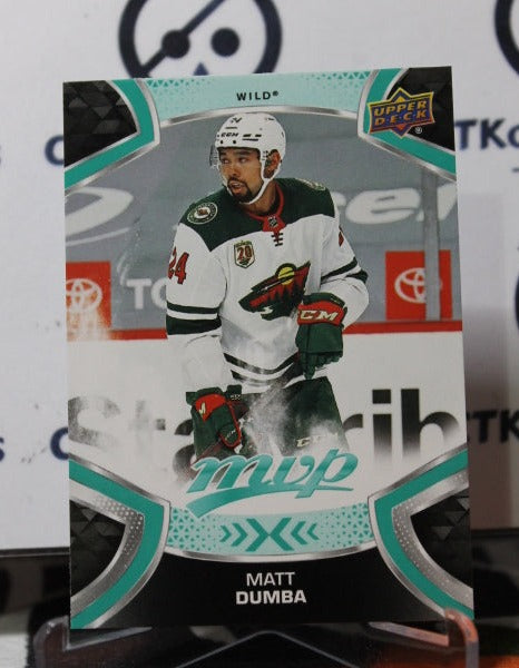 2021-22 UPPER DECK MVP MATT DUMBA # 124  MINNESOTA WILD  NHL HOCKEY CARD