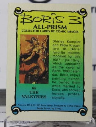 BORIS 3 THE VALKYRIES #65 NON-SPORT  BORIS VALLEJO (ALL-PRISM) 1993