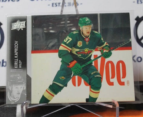 2021-22 UPPER DECK  KIRILL KAPRIZOV # 90 ROOKIE MINNESOTA WILD  NHL HOCKEY CARD