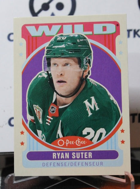 2021-22  O-PEE-CHEE RYAN SUTER # 193 RETRO  MINNESOTA WILD  NHL HOCKEY CARD