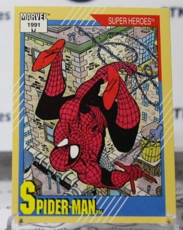 SPIDER-MAN # 1 MARVEL SUPER HEROES NM NON-SPORT TRADING CARD IMPEL 1991