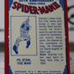 SPIDER-MAN II 30TH ANNIVERSARY # P8 STAN, THE MAN PRISM MARVEL  NON-SPORT TRADING CARD 1992