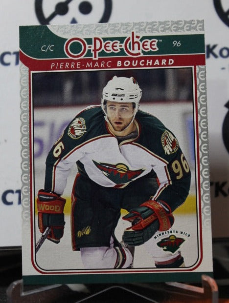 2009-10 O-PEE-CHEE PIERRE-MARC BOUCHARD # 314  MINNESOTA WILD  NHL HOCKEY CARD