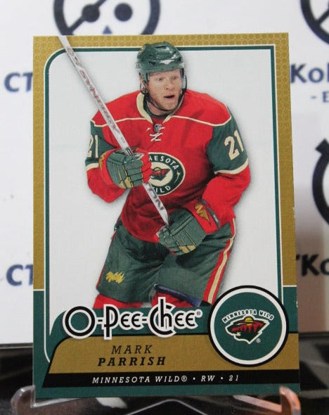 2008-09 O-PEE-CHEE MARK  PARRISH # 142  MINNESOTA WILD  NHL HOCKEY CARD