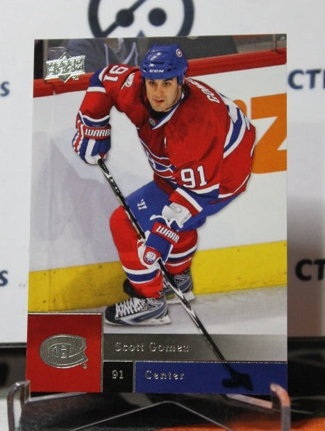 2009-10 UPPER DECK  SCOTT GOMEZ # 265  MONTREAL CANADIANS HOCKEY CARD