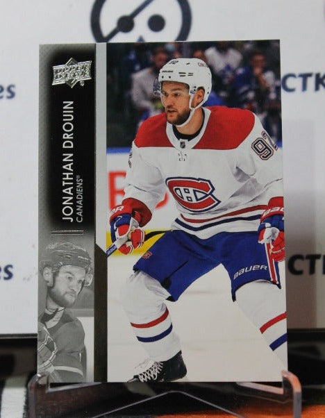 2021-22 UPPER DECK JONATHAN DROUIN # 345 MONTREAL CANADIANS HOCKEY CARD