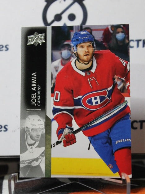 2021-22 UPPER DECK JOEL ARMIA # 344 MONTREAL CANADIANS HOCKEY CARD