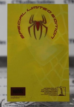 SPIDER-MAN 2 MARVEL COLUMBIA TRISTAR FILMS 3D NON-SPORT TRADING CARD 2004 CORNER CREASE