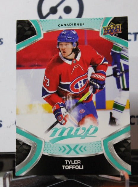 2021-22 UPPER DECK MVP TYLER TOFFOLI # 73 MONTREAL CANADIANS HOCKEY CARD