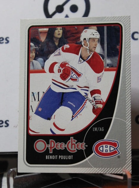 2010-11  O-PEE-CHEE BENOIT POULIOT # 278 MONTREAL CANADIENS HOCKEY CARD