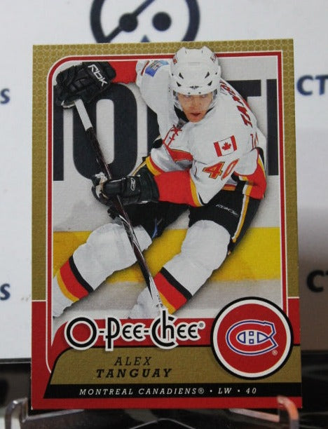 2008-09 O-PEE-CHEE ALEX TANGUAY # 489 MONTREAL CANADIENS HOCKEY CARD