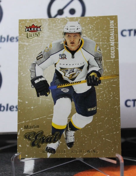 2008-09 FLEER ULTRA MARTIN ERAT # 173  NASHVILLE PREDATORS NHL HOCKEY TRADING CARD