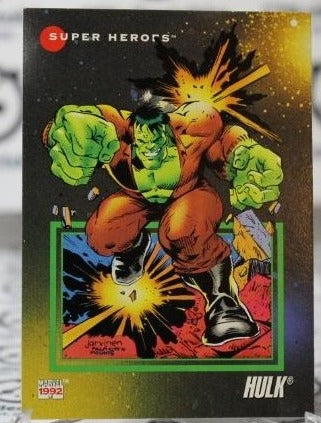 HULK # 13 MARVEL NM  SUPER HEROES NON-SPORT TRADING CARD 1992