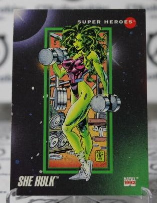 SHE-HULK # 16 MARVEL  NM IMPEL SUPER HEROES NON-SPORT TRADING CARD 1992