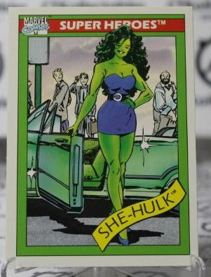 SHE-HULK # 39 MARVEL  NM IMPEL SUPER HEROES NON-SPORT TRADING CARD 1990