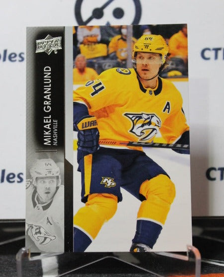 2021-22 UPPER DECK MIKAEL GRANLUND # 353 NASHVILLE PREDATORS NHL HOCKEY TRADING CARD