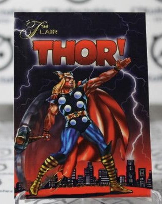 THOR  # 4 MARVEL  NM '94 FLAIR SUPER HEROES NON-SPORT TRADING CARD 1994