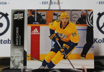 2021-22 UPPER DECK MATT DUCHRNE # 351 NASHVILLE PREDATORS NHL HOCKEY TRADING CARD