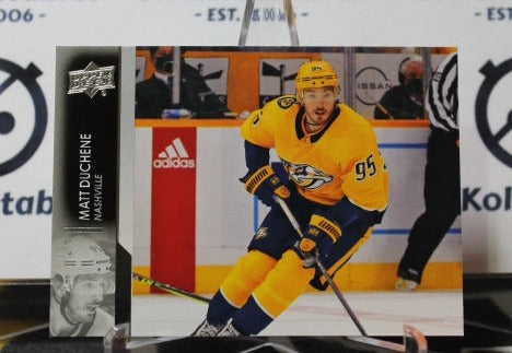 2021-22 UPPER DECK MATT DUCHRNE # 351 NASHVILLE PREDATORS NHL HOCKEY TRADING CARD