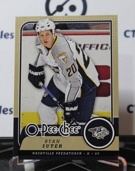 2008-09 O-PEE-CHEE RYAN SUTER # 287 NASHVILLE PREDATORS NHL HOCKEY TRADING CARD