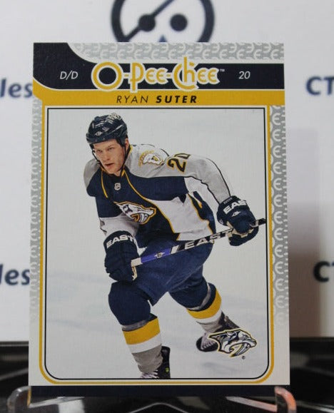 2009-10 O-PEE-CHEE RYAN SUTER # 461 NASHVILLE PREDATORS NHL HOCKEY TRADING CARD