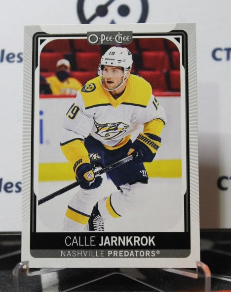 2021-22 O-PEE-CHEE CALLE JARNKROK # 109 NASHVILLE PREDATORS NHL HOCKEY TRADING CARD