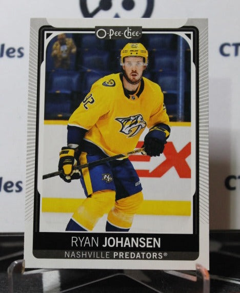 2021-22 O-PEE-CHEE  RYAN JOHANSEN # 27 NASHVILLE PREDATORS NHL HOCKEY TRADING CARD