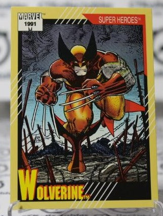 WOLVERINE # 50  NM X-MEN  MARVEL SUPER HEROES NON-SPORT TRADING CARD 1991
