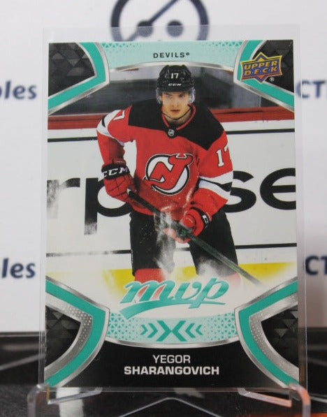 2021-22 UPPER DECK MVP YEGOR SHARANGOVICH # 146 ROOKIE NEW JERSEY DEVILS  NHL HOCKEY TRADING CARD