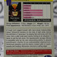WOLVERINE # 50  NM X-MEN  MARVEL SUPER HEROES NON-SPORT TRADING CARD 1991