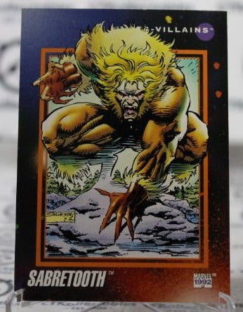 SABRETOOTH # 129  NM X-MEN  MARVEL SUPER HEROES NON-SPORT TRADING CARD 1992
