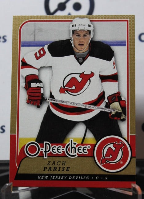 2008-09 O-PEE CHEE ZACH PARISE # 84  NEW JERSEY DEVILS  NHL HOCKEY TRADING CARD