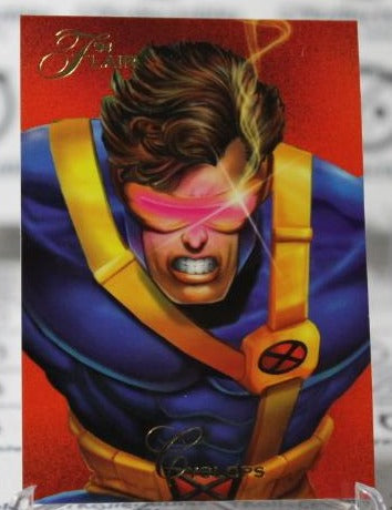 CYCLOPS MUTANT GENESIS  X-MEN BLUE MARVEL '94 FLAIR NM SUPER HEROES NON-SPORT TRADING CARD IMPEL 1994
