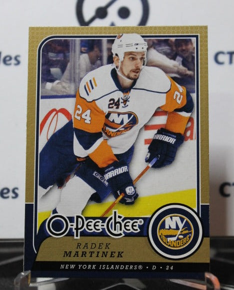 2008-09 O-PEE CHEE RADEK MARTINEK # 304 NEW YORK ISLANDERS NHL HOCKEY CARD