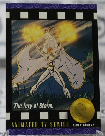 STORM # 99 X-MEN 2 SERIES ANIMATED MARVEL NM SUPER HEROES  NON-SPORT TRADING CARD SKYBOX 1993