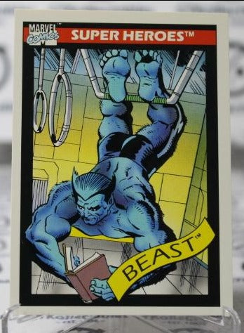 BEAST # 46  X-MEN MARVEL NM SUPER HEROES  NON-SPORT TRADING CARD IMPEL 1990