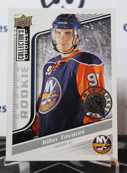 2009-10 UPPER DECK JOHN TAVARES # 273 CHOICE ROOKIE NEW YORK ISLANDERS HOCKEY CARD