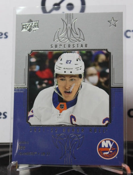 2021-22 UPPER DECK ANDERS LEE # HR-92 HONOR ROLL NEW YORK ISLANDERS HOCKEY CARD