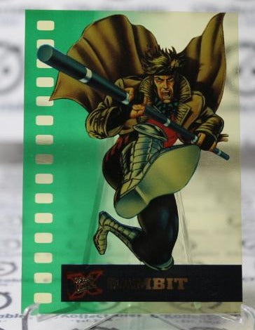 GAMBIT # 3/10  ANIMATION LIMITED EDITION MARVEL SUPER HEROES FLEER NON-SPORT TRADING CARD 1994