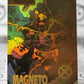 MAGNETO # XH-4  HOLOGRAM CHASE MARVEL SUPER HEROES IMPEL NON-SPORT TRADING CARD 1992 SHOWS WEAR