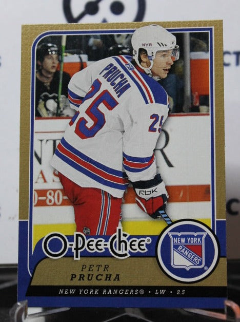 2008-09 O-PEE-CHEE PETR PRUCHA  # 419 NEW YORK RANGERS  NHL HOCKEY CARD