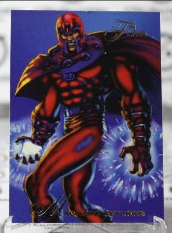 MAGNETO RETURNS # 120  X-MEN MARVEL '94 FLAIR  NM SUPER HEROES  NON-SPORT TRADING CARD 1994