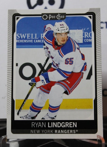 2021-22  O-PEE-CHEE RYAN LINDGREN  # 287  NEW YORK RANGERS  NHL HOCKEY CARD